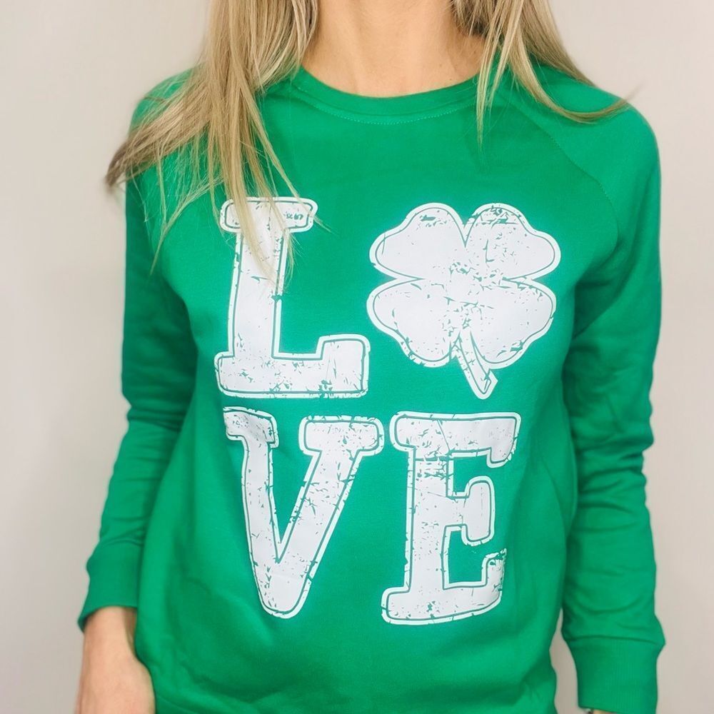 Green Love Sweatshirt